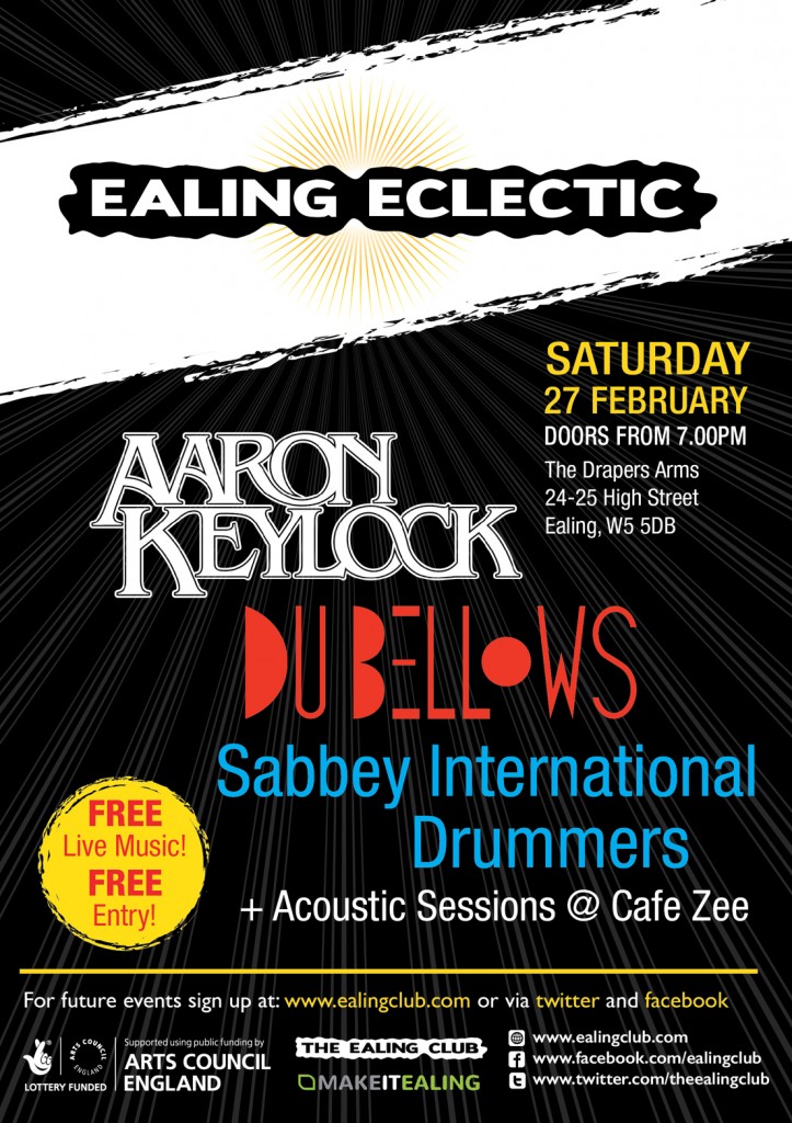 Ealing Eclectic February 27th 2016