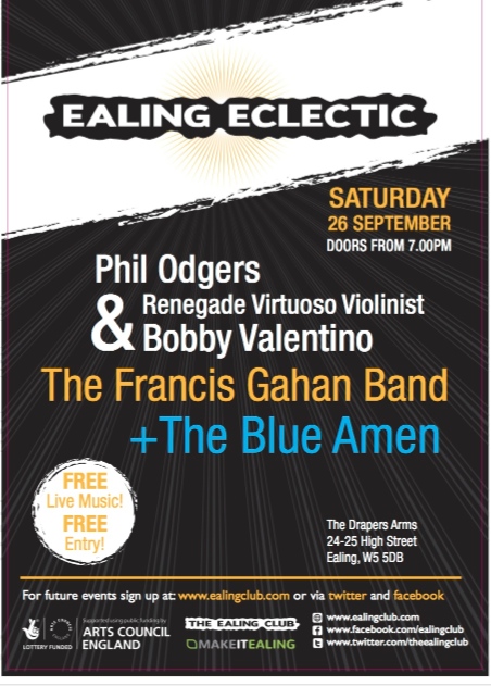Ealing Eclectic ealing live music gigs 